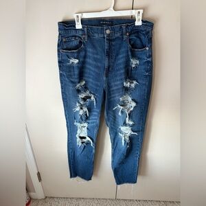 Aeropostale Classic Blue Mom Jeans